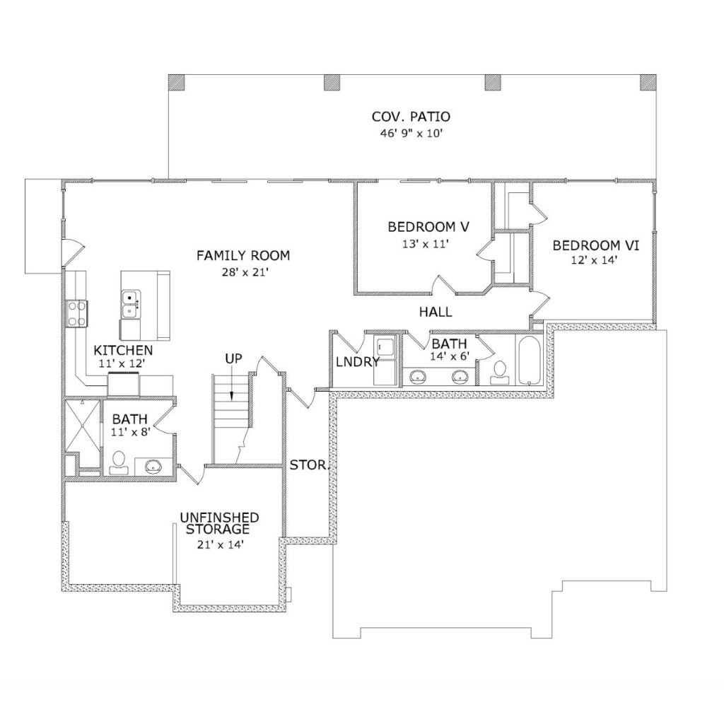 Plan 3222 - Walk Out - Cortney Haslem Design