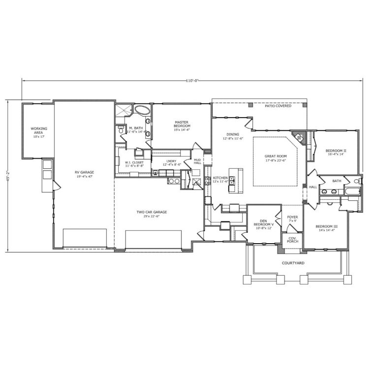 Plan 2582 - Single Story - Cortney Haslem Design