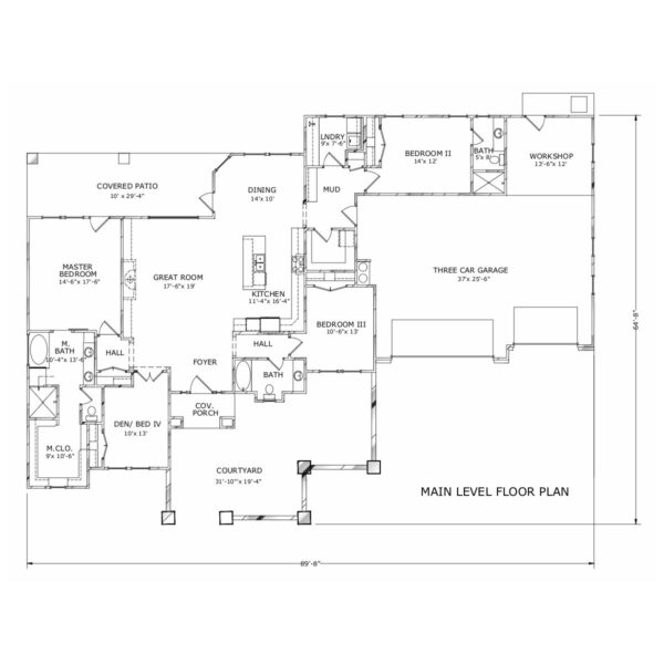 Plan 2357 - Single Story - Cortney Haslem Design